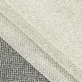 Tulle with Metallic Platinum Glitter - Clearly Aqua - Platina Collection
