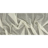 Tulle with Metallic Platinum Glitter - Clearly Aqua - Platina Collection