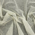Tulle with Metallic Platinum Glitter - Clearly Aqua - Platina Collection