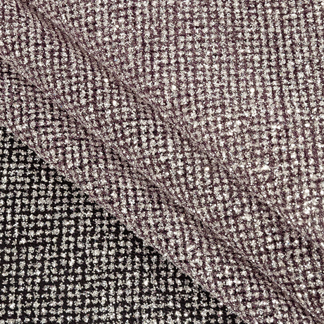 Tulle with Metallic Platinum Glitter - Winetasting - Platina Collection