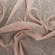 Tulle with Metallic Platinum Glitter - Dark Dusty Rose - Platina Collection