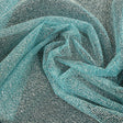 Tulle with Metallic Platinum Glitter - Barrier Reef - Platina Collection