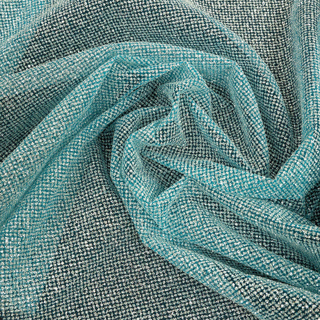 Tulle with Metallic Platinum Glitter - Barrier Reef - Platina Collection