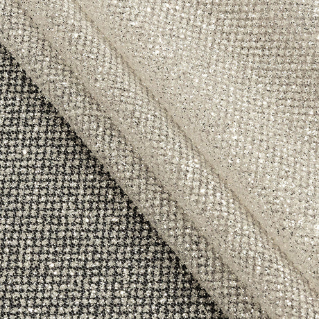 Tulle with Metallic Platinum Glitter - Dove Gray - Platina Collection