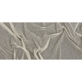 Tulle with Metallic Platinum Glitter - Dove Gray - Platina Collection