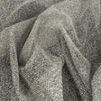Tulle with Metallic Platinum Glitter - Nine Iron - Platina Collection