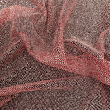 Tulle with Metallic Platinum Glitter - Red - Platina Collection