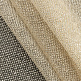 Tulle with Metallic Platinum Glitter - Champagne - Platina Collection