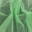 Tulle with Metallic Platinum Glitter - Neon Green - Platina Collection