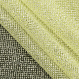 Tulle with Metallic Platinum Glitter - Pistachio Green - Platina Collection