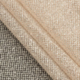 Tulle with Metallic Platinum Glitter - Powder - Platina Collection