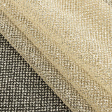 Tulle with Metallic Platinum Glitter - Light Caramel - Platina Collection