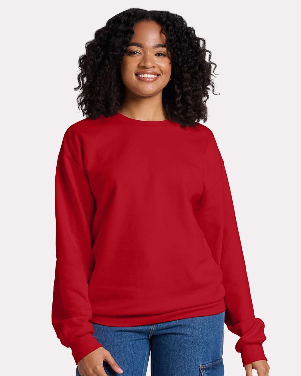 JERZEES® Unisex Ultimate CVC Crewneck Sweatshirt