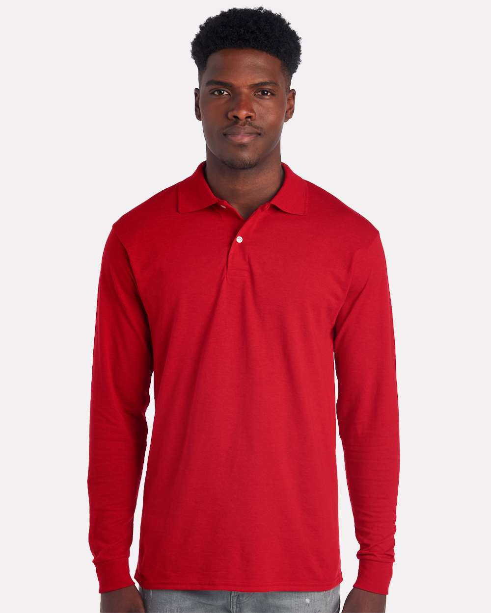JERZEES® Men’s Dri-Power Long Sleeve Polo
