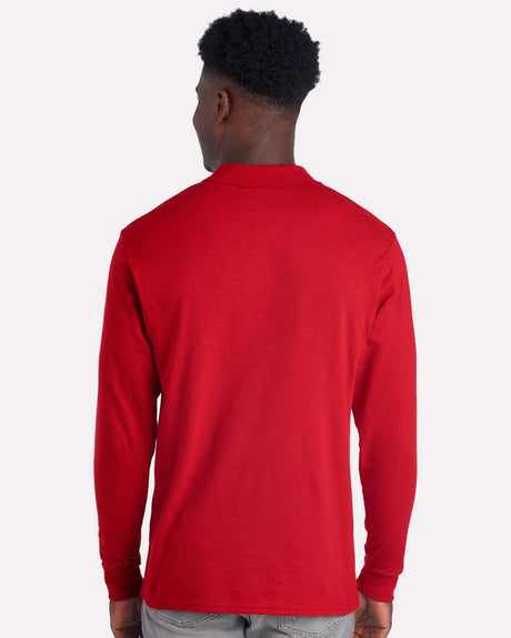 JERZEES® Men’s Dri-Power Long Sleeve Polo