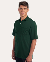 JERZEES® Men’s Dri-Power Polo with Pocket Moisture Wicking Performance T-Shirt