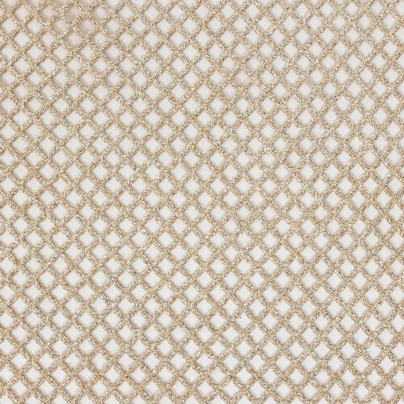 Guipure Lace with Glitter - Champagne Diamonds
