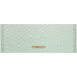 Guipure Lace with Glitter - Water Green Diamonds