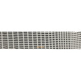 Guipure Lace with Glitter - Off-White Gradient Rectangles