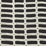 Guipure Lace with Glitter - Off-White Gradient Rectangles