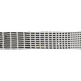 Guipure Lace with Glitter - White Gradient Rectangles