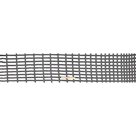 Guipure Lace with Glitter - Black Gradient Rectangles