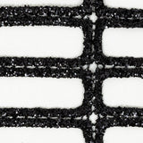 Guipure Lace with Glitter - Black Gradient Rectangles