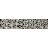 Guipure Lace with Silver Glitter Topcoat - Off-White Thick Webbing