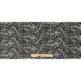 Guipure Lace with Silver Glitter Topcoat - Off-White Thin Webbing