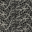 Guipure Lace with Silver Glitter Topcoat - Off-White Thin Webbing