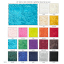 Stretch Velour Crushed Polyester Fabric - Black Crushed Texture, 58" Width (1 Yard)