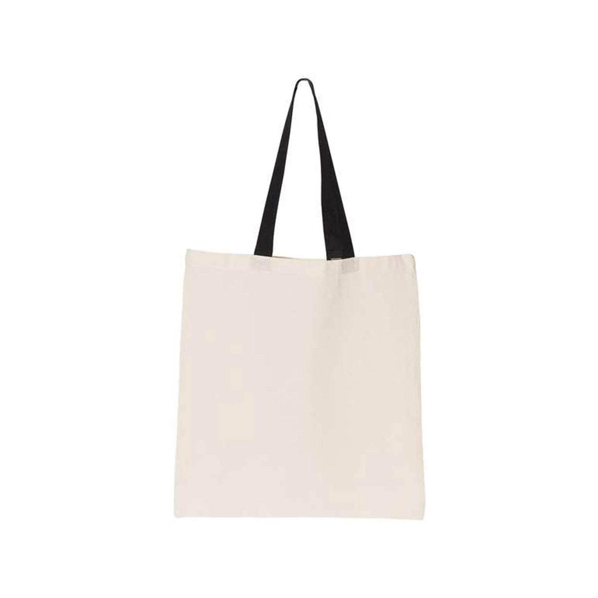 Contrast-Color Handle Tote