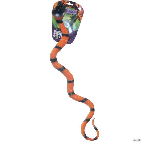 RADYAN Lifelike Assorted Color Snake Halloween Decoration for Spooky Displays shown in a clear product image