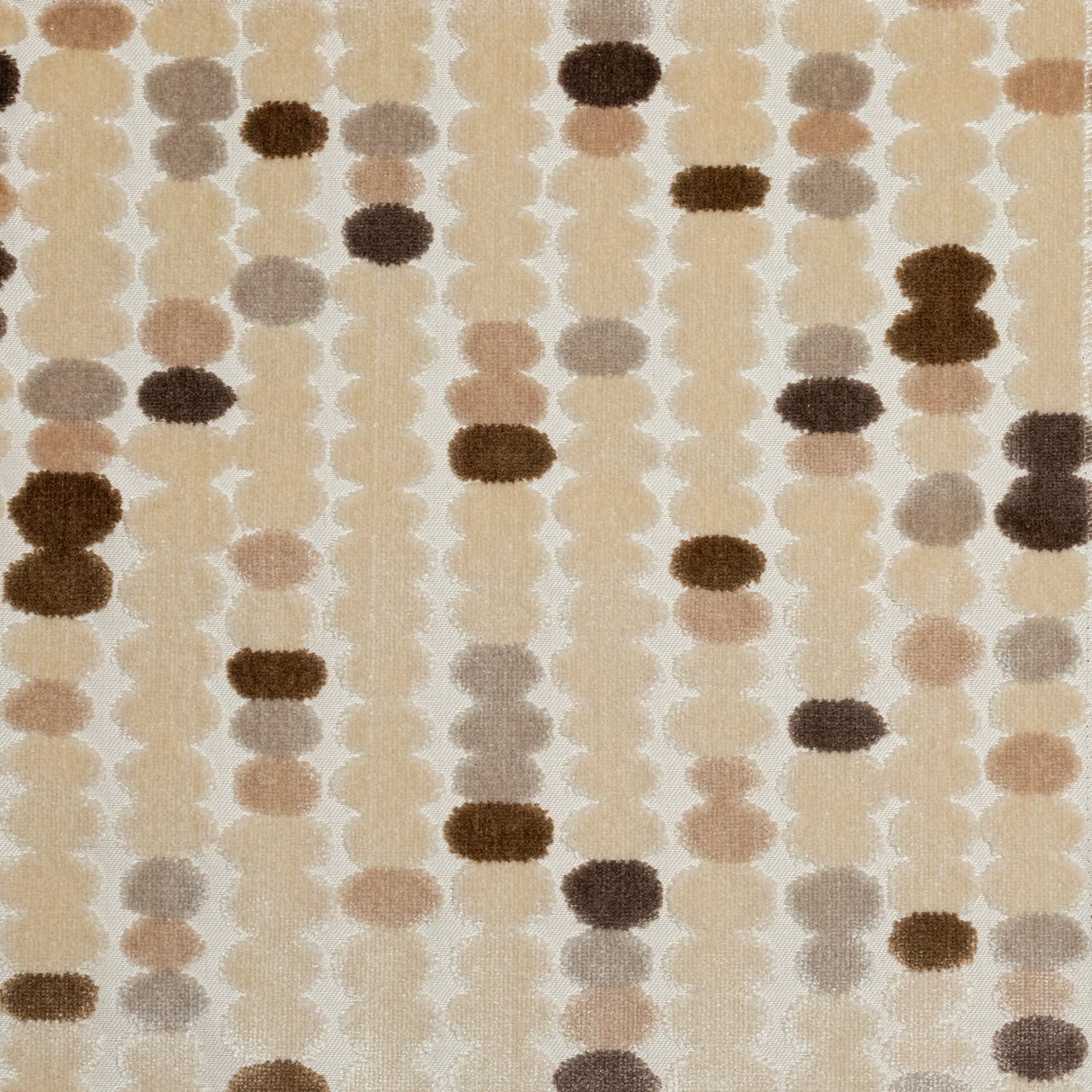 Cut Velvet Upholstery Fabric Fizz Multicolor Dots 56"