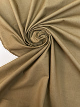 Linen Cotton Fabric Brown Green Shades
