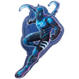 Blue Beetle Foil Balloon 33 Inch