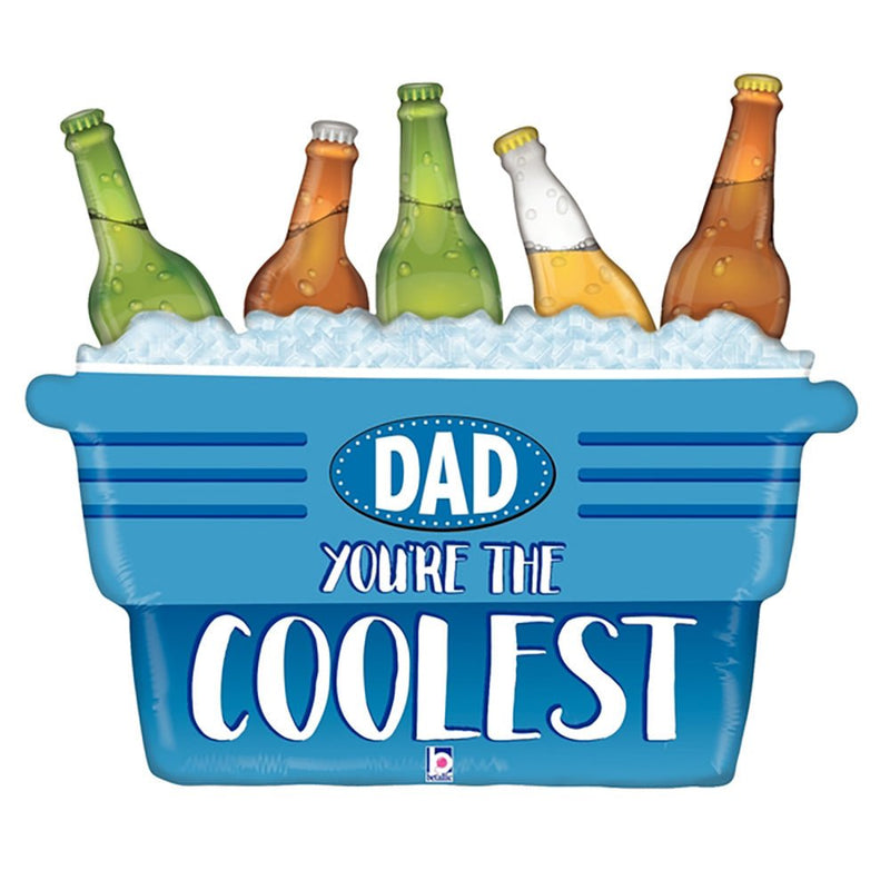 Foil Balloon Coolest Dad Cooler