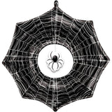 Halloween Foil Balloon Creepy Spider Web 33 Inch