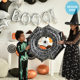 Halloween Foil Balloon Creepy Spider Web 33 Inch