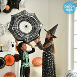 Halloween Foil Balloon Creepy Spider Web 33 Inch