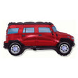 Four Wheel Driver Red Foil Balloon