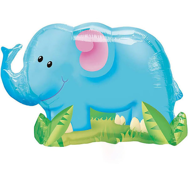 Elephant Foil Balloon 33 Inch Jungle Party