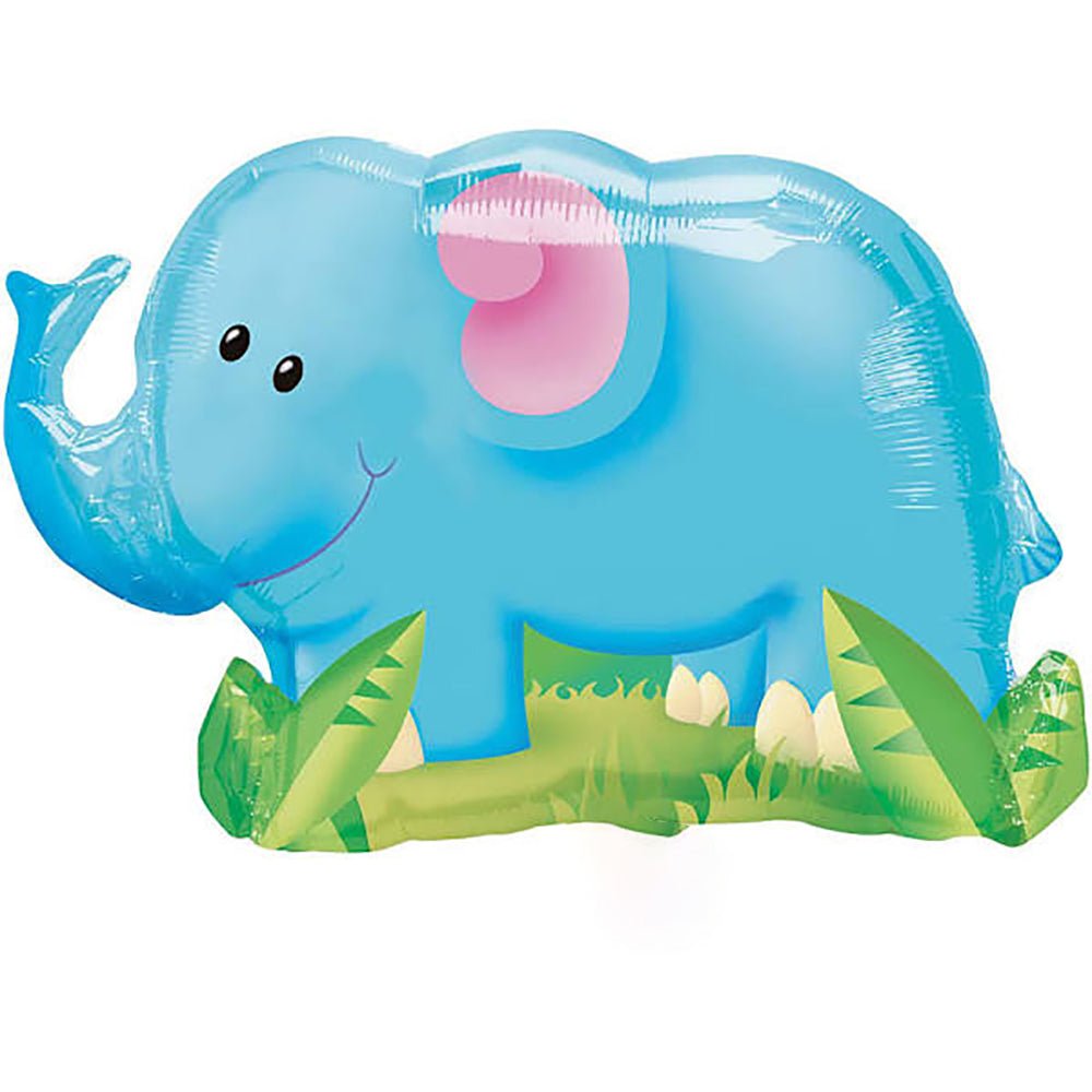 Elephant Foil Balloon 33 Inch Jungle Party
