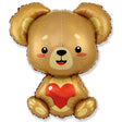 33 Inch Love Bear Foil Balloon