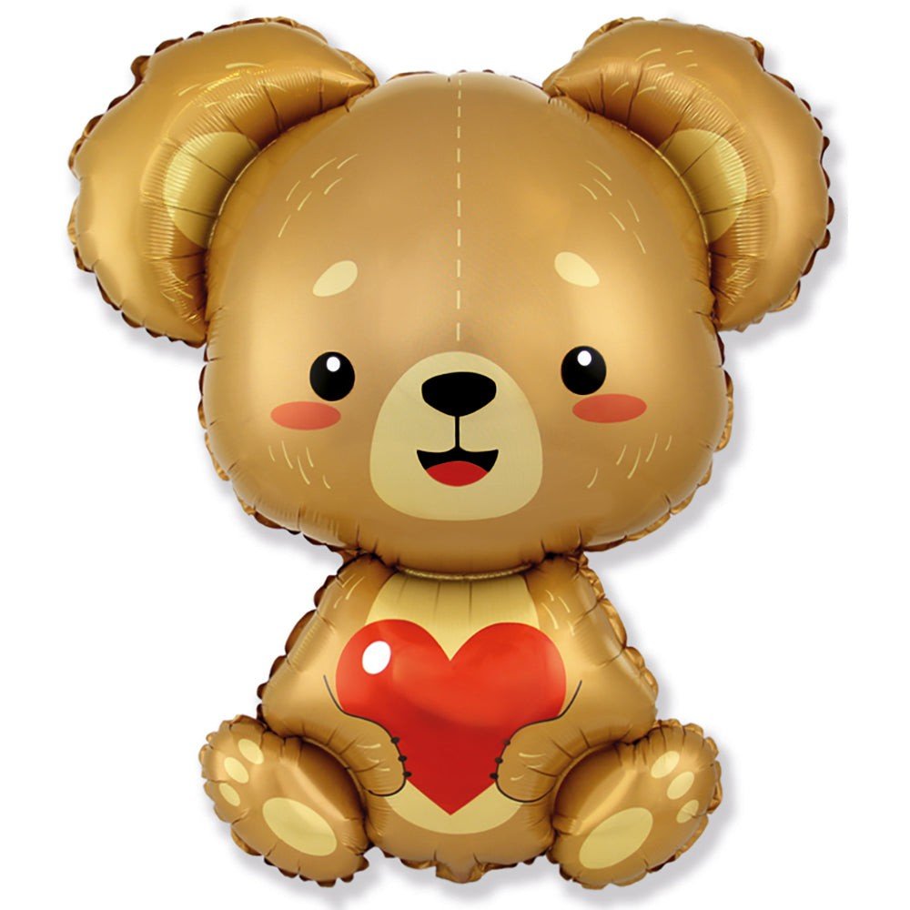 33 Inch Love Bear Foil Balloon