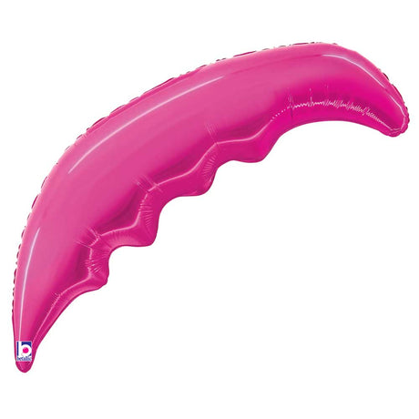 Palm Frond Fuchsia Foil Balloon