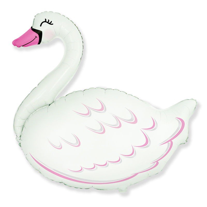33 Inch Swan Foil Balloon