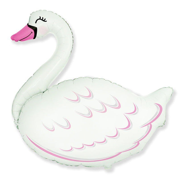 33 Inch Swan Foil Balloon