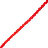6mm Semi-Matte Candy Apple Red Sequins Trim