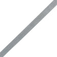 Gray and Silver Glitter Velvet Ribbon - 0.75"